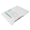 Кросс оптический 19" (ШКОС) на 16 портов LC Duplex, пластиковый выдвижной, 1U