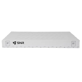 Кросс оптический 19" (ШКОС) на 16 портов LC Duplex, пластиковый выдвижной, 1U