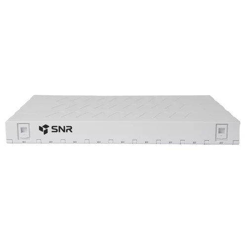 Кросс оптический 19" (ШКОС) на 16 портов LC Duplex, пластиковый выдвижной, 1U