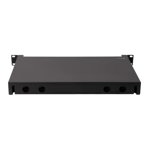 Кросс оптический 19" (ШКОС) на 24 порта SC/LC, выдвижной, 1U, черный