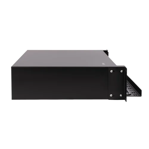 Кросс оптический 19" (ШКОС) на 48 порта SC/LC, выдвижной, 2U, черный