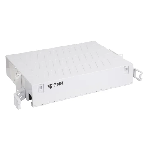 Кросс оптический 19" (ШКОС) на 48 портов SC, пластиковый выдвижной, 2U