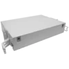 Кросс оптический 19" (ШКОС) на 48 портов SC, пластиковый выдвижной, 2U