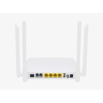 Абонентский терминал ONU GPON, 4 порта 10/100/1000Base-T, 2 порта POTS, WiFi 2.4/5