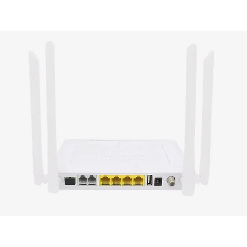 Абонентский терминал ONU GPON, 4 порта 10/100/1000Base-T, 2 порта POTS, WiFi 2.4/5, RF