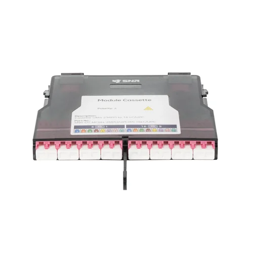 Кассета распределительная MPO/UPC на 16LC/UPC портов MM (OM4), для SNR-CMP-OT-192P
