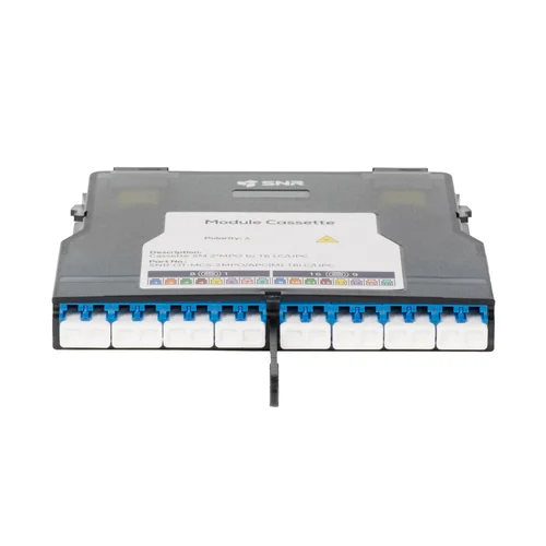 Кассета распределительная 2MPO/APC на 16LC/UPC портов SM, для SNR-CMP-OT-192P