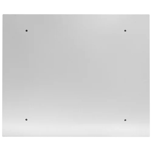 Настенный термошкаф высотой 9U глубина 450 мм, без козырька, с кронштейном