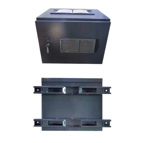 Климатический настенный шкаф 12U глубина 450мм (контроль климата)