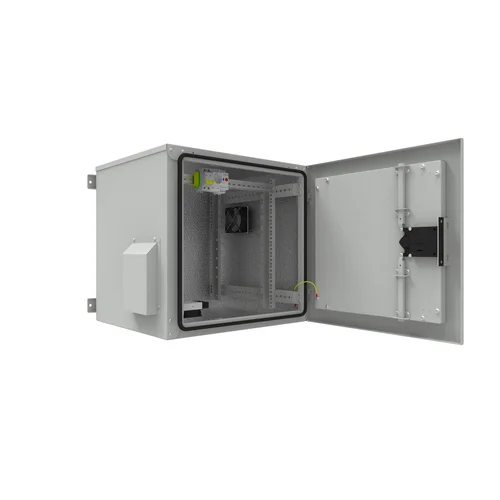 Шкаф уличный всепогодный 12U глубина 600мм (нагрев, охлаждение, контроль климата)