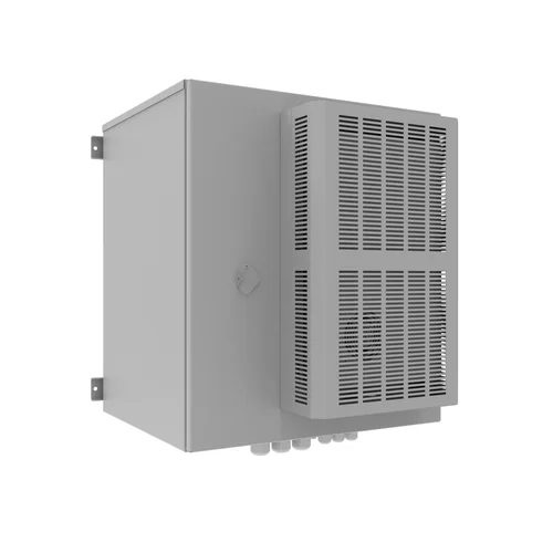 Шкаф уличный всепогодный 15U глубина 600мм (предустановленный кондиционер 500Вт)