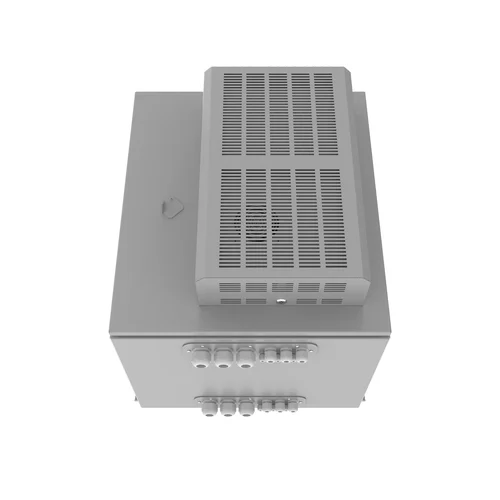 Шкаф уличный всепогодный 15U глубина 600мм (предустановленный кондиционер 500Вт)