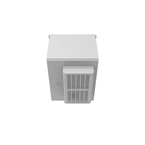 Шкаф уличный всепогодный 18U глубина 600мм (предустановленный кондиционер 500Вт) (уценка)