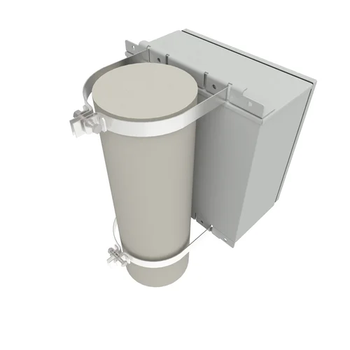 Настенный термошкаф 400x400x250 мм, IP54, с ИБП