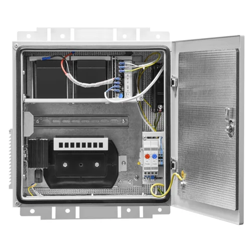 Настенный термошкаф 600x600x250 мм, с ИБП