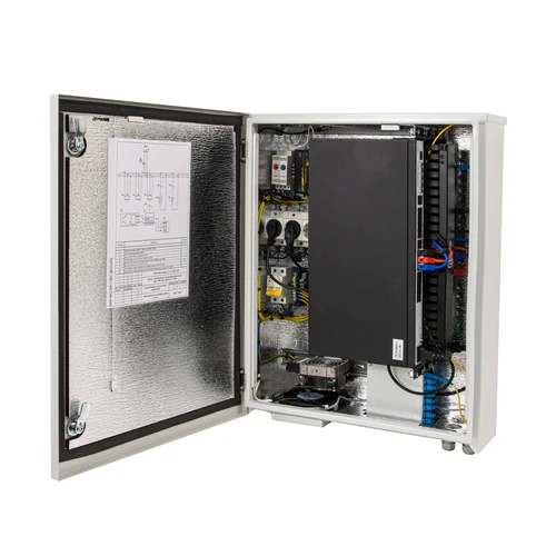 Уличный управляемый коммутационный узел, 8GPOE af/at 124W, 2SFP20км, климатического исполнения У2 ГОСТ 15150