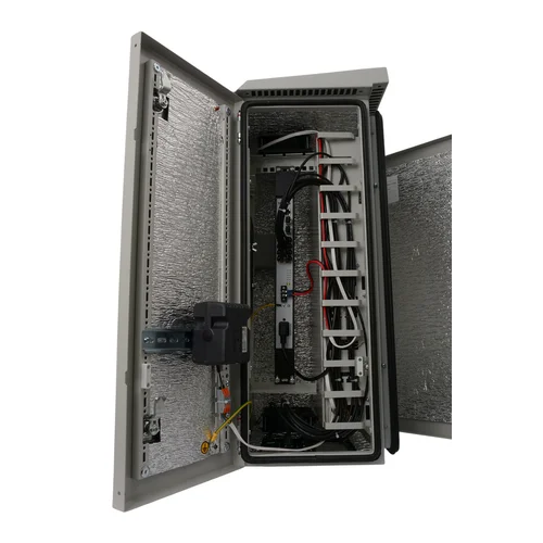 Уличный управляемый коммутационный узел, 8GPOE, климатического исполнения IP54, 48В 9Ач