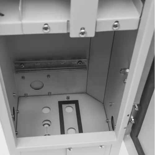 Шкаф уличный серии Real1, 510х240х245, RAL7035