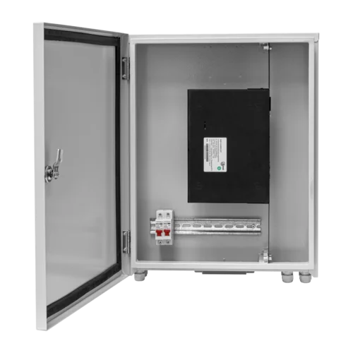 Шкаф уличный серии Real, 2U, 540х430х130, RAL7035