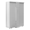 Шкаф уличный серии Real, 3U, 640х500х173, RAL7035 с комплектом утеплителя