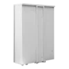 Шкаф уличный серии Real, 3U, 640х500х173, RAL7035