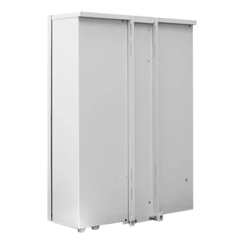 Шкаф уличный серии Real, 3U, 640х500х173, RAL7035