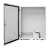 Шкаф уличный серии Real, 3U, 640х500х173, RAL7035