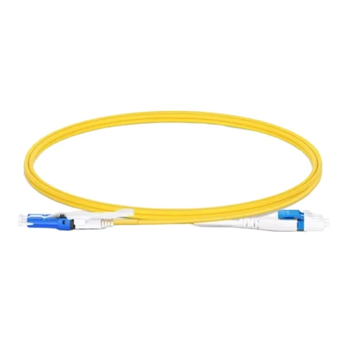 Патчкорд оптический CS/UPC-LC/UPC SM Duplex 1,5 метра 2мм