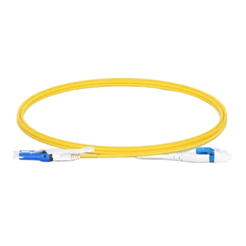 Патчкорд оптический CS/UPC-LC/UPC SM Duplex 1 метр 2мм