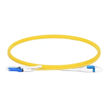 Патчкорд оптический CS/UPC-LC/UPC SM Duplex 2 метра 2мм