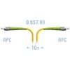 Патчкорд оптический FC/APC SM G.657.A1 10 метров