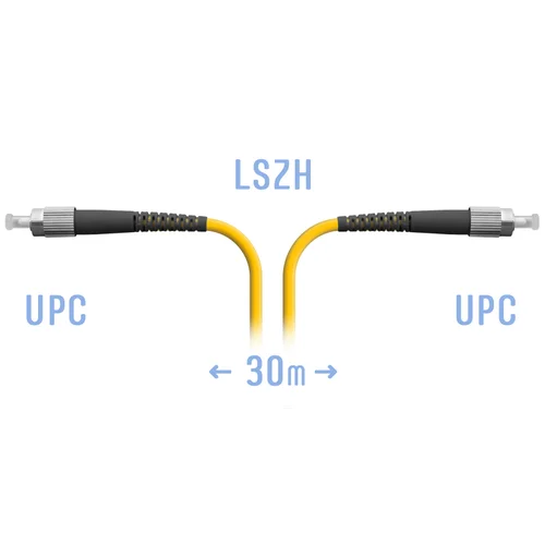 Патчкорд оптический FC/UPC SM 30м