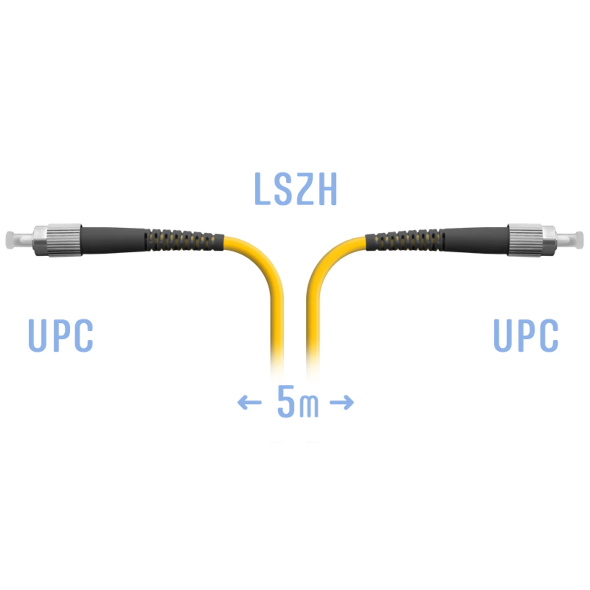 Патчкорд оптический FC/UPC SM 5m