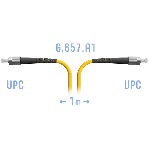 Патчкорд оптический FC/UPC SM G.657.A1 1 метр