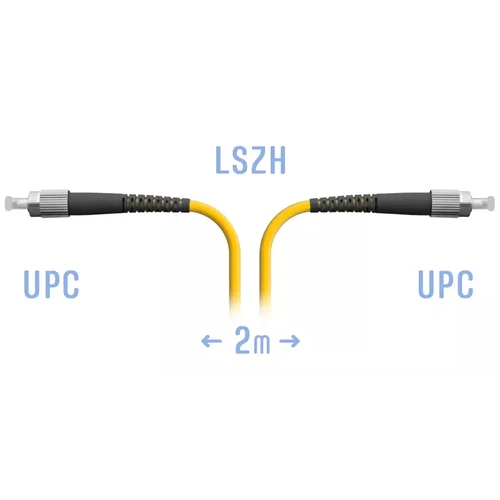 Патчкорд оптический FC/UPC SM G.657.A1 2 метра