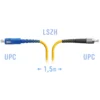 Патчкорд оптический FC/UPC-SC/UPC SM 1.5 метра