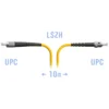 Патчкорд оптический FC/UPC-ST/UPC SM 10метров