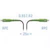 Патчкорд оптический FTTH SC/APC, кабель 604-01-01, 25 метров
