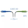 Патчкорд оптический FTTH SC/APC-SC/UPC, кабель 604-02-01, 25 метров