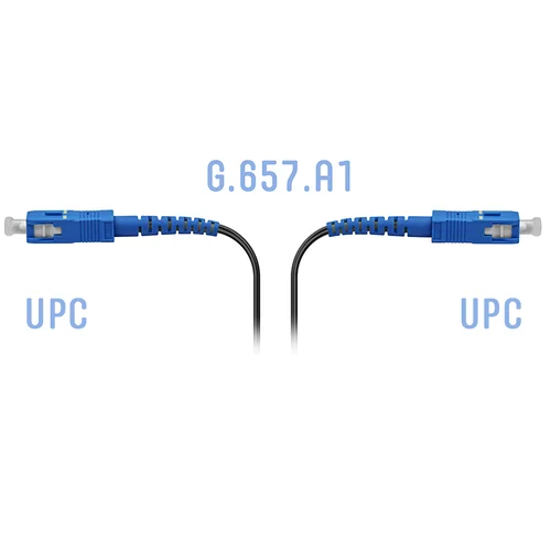 Патчкорд оптический FTTH SC/UPC, кабель 604-02-01, 80 метров