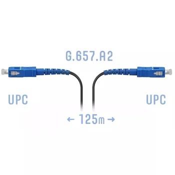 Патчкорд оптический FTTH SC/UPC, кабель 604-03-01, 125 метров