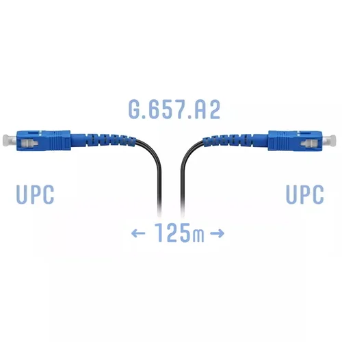 Патчкорд оптический FTTH SC/UPC, кабель 604-03-01, 125 метров