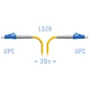 Патчкорд оптический LC/UPC SM 20 метров