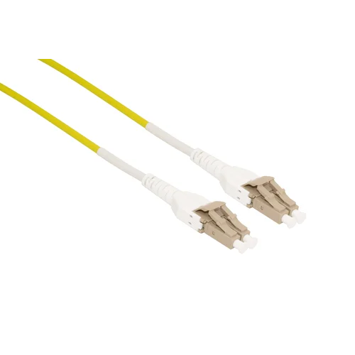 Патчкорд оптический LC/UPC-LC/UPC SM G.657.A1 Duplex Uniboot Flat Clip 3 метрa