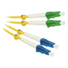 Патчкорд оптический LC/UPC-LC/APC SM Duplex 0,5 метра