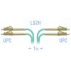 Патчкорд оптический LC/UPC MM Duplex 1метр
