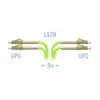 Патчкорд оптический LC/UPC-LC/UPC MM (OM5) Duplex 3 метра, 2мм