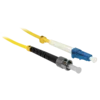 Патчкорд оптический LC/UPC-ST/UPC SM 1 метр