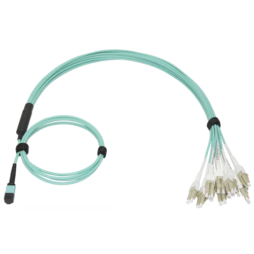 Патчкорд оптический MPO-24LC, DPX, MM 2 метра