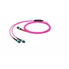 Кабельная сборка 1 MPO/UPC (24 ОВ),female - 2 MPO /UPC (12 ОВ),male,ОМ4, type A, 2 метра